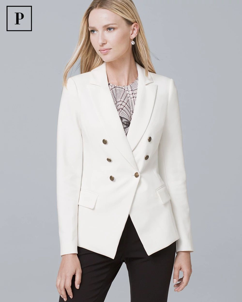 Whbm trophy jacket top